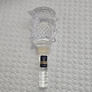 Gleneagles lead crystal bottle stopper